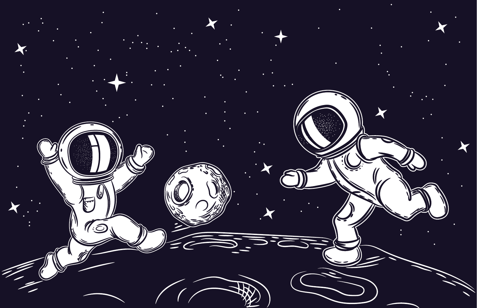2 astronauts