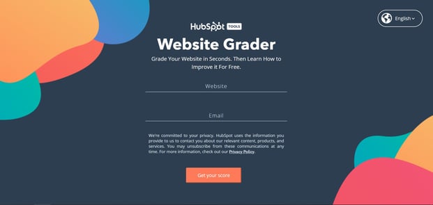 Website grader HubSpot